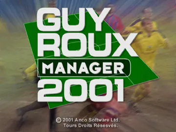 Guy Roux Manager 2001 (FR) screen shot title